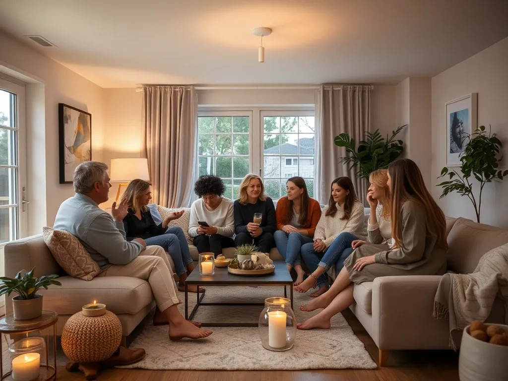 Welcome entrance with greenery